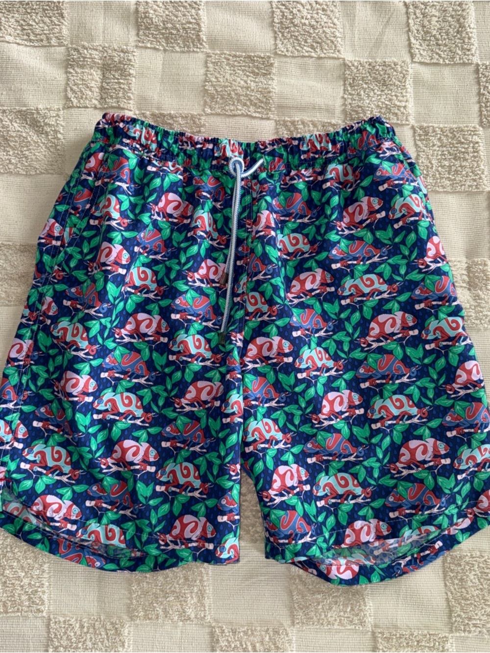 Peter Millar Seaside Collection Iguana Swim‎ Shorts Size L